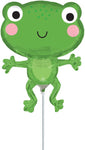 Happy Frog (requires heat-sealing) 14″ Foil Balloon by Anagram from Instaballoons