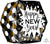 Happy New Year Anglez 16″ Foil Balloon by Anagram/MD from Instaballoons