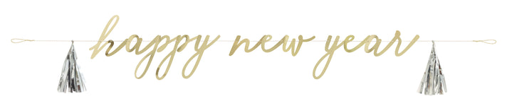 Happy New Year Letter Banner by Unique from Instaballoons