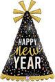 Happy New Year Party Hat 32″ Balloon