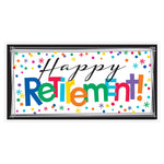 Happy Retirement Giant Banner by Amscan from Instaballoons