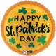 Happy St. Patrick's Day Coin 18″ Balloon