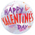 Valentine's Bold Hearts Bubble 22″ Bubble Balloon