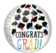 Hats Off Congrats Grad Orbz 16″ Balloon