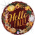 Hello Fall 18″ Foil Balloon by Betallic from Instaballoons