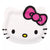 Hello Kitty Shaped Plates 9″ by Unique from Instaballoons