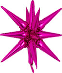 Hot Pink Starburst 22″ Foil Balloon by Decochamp from Instaballoons