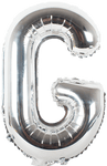 Silver Letter G 16" Balloon