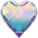 Iridescent Heart 18″ Balloon