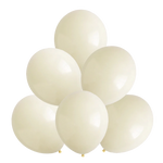 Ivory 12″ Latex Balloons by GloMex from Instaballoons