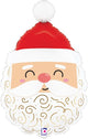 Joyful Santa 25″ Balloon