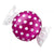 Candy W/ Wrapper Ends - Purple W/ White Polka Dots 18″ Balloon