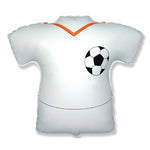 Soccer Football Shirt - White 26″ Balloon