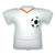 Soccer Football Shirt - White 26″ Balloon