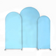 Light Blue Spandex Arch 60" x 36" Backdrop Cover