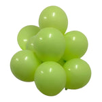 Lime Green 18″ Latex Balloons by GloMex from Instaballoons