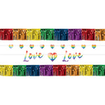 Love is Love Pride Banner Set by Amscan from Instaballoons