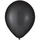 Luxaire Jet Black 12″ Latex Balloons (25 count)