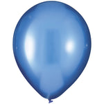 Luxaire Metallic Azure Blue 12″ Latex Balloons by Amscan from Instaballoons