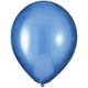 Luxaire Metallic Azure Blue 12″ Latex Balloons (25 count)