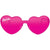 Malibu Barbie Heart Glasses by Amscan from Instaballoons