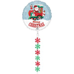 Merry Christmas North Pole Express 67″ Foil Balloon by Anagram from Instaballoons