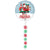 Merry Christmas North Pole Express 67″ Foil Balloon by Anagram from Instaballoons