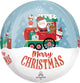 Merry Christmas North Pole Orbz  16″ Balloon