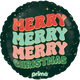 Merry Merry Merry Christmas 18″ Balloon