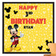 Mickey Mouse Customizable Backdrop