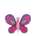 Mini Bright Butterfly (requires heat-sealing) 14″ Foil Balloon by Betallic from Instaballoons