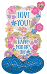 Mother's Day Botanical AirLoonz 33″ Foil Balloon by Anagram from Instaballoons