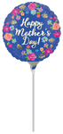 Mother's Day Floral (requires heat-sealing) 9″ Foil Balloon by Anagram from Instaballoons