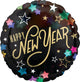 New Year Starlight 17″ Balloon