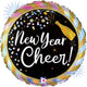 Opal New Year Cheer 18″ Balloon