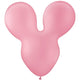 Mousehead - Pink 28″ Latex Balloon