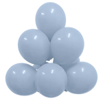 Pastel Blue 18″ Latex Balloons by GloMex from Instaballoons