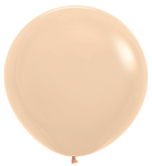Pastel Matte Malibu Peach 24″ Latex Balloons by Sempertex from Instaballoons