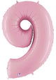 Pastel Pink Number 9 34″ Balloon