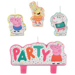 Peppa Pig Confetti Party Birthday Candle Set by Amscan from Instaballoons