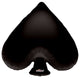 Poker Spade Shape 28″ Balloon