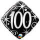 100 Elegant Sparkles & Swirls 18″ Balloon