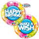 Birthday Make A Wish Stars 18″ Balloon