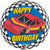 Happy Birthday Race Car 18″ Balloon