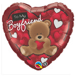 To My Boyfriend Bear 18″ Balloon