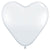 Hearts - Diamond Clear 6″ Latex Balloons (10 count)