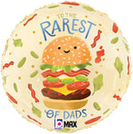 Rarest of Dad's Burger 18″ Foil Balloon by Betallic from Instaballoons