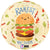 Rarest of Dad's Burger 18″ Foil Balloon by Betallic from Instaballoons