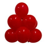 Red 18″ Latex Balloons by GloMex from Instaballoons