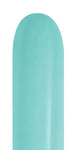 Robin's Egg Blue Nozzle Up 260 Latex Balloons (50 count)